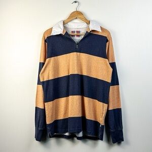 Urban Outfitters long sleeved stripe tee rugby size S